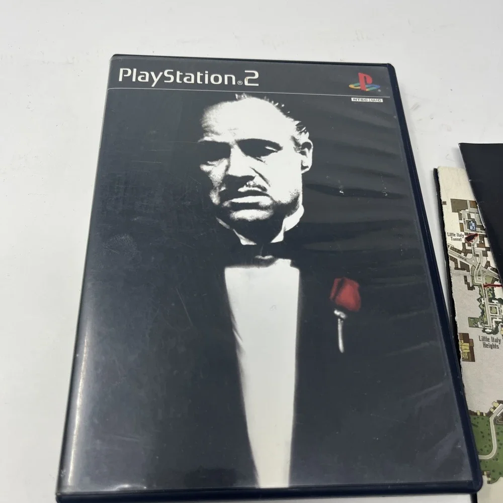 PS2 The Godfather Limited Edition - Case Map Manual Only (NO GAME DISC)